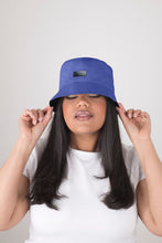 Load image into Gallery viewer, Reversible Black Stone Satin Lined Bucket Hat