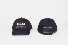 Load image into Gallery viewer, BLM # Satin Lined Cap - Black Sunrise UK Satin Lined Hats,. Satin lined Beanie, Hoodies. For children, adults, babies. For those with curly natural hair, sensitive scalps and fragile curls.