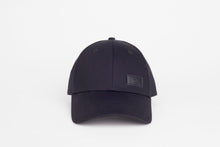 Load image into Gallery viewer, Full Black Satin Lined Baseball Cap - Black Sunrise UK Satin Lined Hats,. Satin lined Beanie, Hoodies. For children, adults, babies. For those with curly natural hair, sensitive scalps and fragile curls.