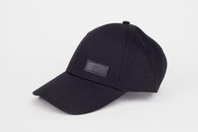 Load image into Gallery viewer, Full Black Satin Lined Baseball Cap - Black Sunrise UK Satin Lined Hats,. Satin lined Beanie, Hoodies. For children, adults, babies. For those with curly natural hair, sensitive scalps and fragile curls.