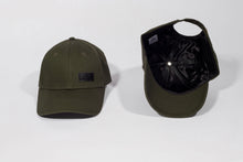 Load image into Gallery viewer, Khaki Satin Lined Full Baseball Cap - Black Sunrise UK Satin Lined Hats,. Satin lined Beanie, Hoodies. For children, adults, babies. For those with curly natural hair, sensitive scalps and fragile curls.