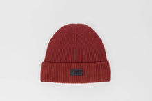 Load image into Gallery viewer, Absolute Burnt Orange Satin Lined Beanie - Black Sunrise UK Satin Lined Hats,. Satin lined Beanie, Hoodies. For children, adults, babies. For those with curly natural hair, sensitive scalps and fragile curls.