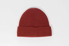 Load image into Gallery viewer, Absolute Burnt Orange Satin Lined Beanie - Black Sunrise UK Satin Lined Hats,. Satin lined Beanie, Hoodies. For children, adults, babies. For those with curly natural hair, sensitive scalps and fragile curls.
