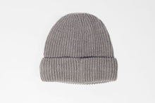 Load image into Gallery viewer, Child Soft Grey Satin Lined Beanie - 1-3 Years - Black Sunrise UK Satin Lined Hats,. Satin lined Beanie, Hoodies. For children, adults, babies. For those with curly natural hair, sensitive scalps and fragile curls.