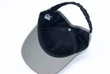 Load image into Gallery viewer, Mummy and Me Grey Half-Full Caps - Black Sunrise UK Satin Lined Hats,. Satin lined Beanie, Hoodies. For children, adults, babies. For those with curly natural hair, sensitive scalps and fragile curls.