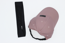 Load image into Gallery viewer, Gym and Edge Protect Headband - Black Sunrise UK Satin Lined Hats,. Satin lined Beanie, Hoodies. For children, adults, babies. For those with curly natural hair, sensitive scalps and fragile curls.
