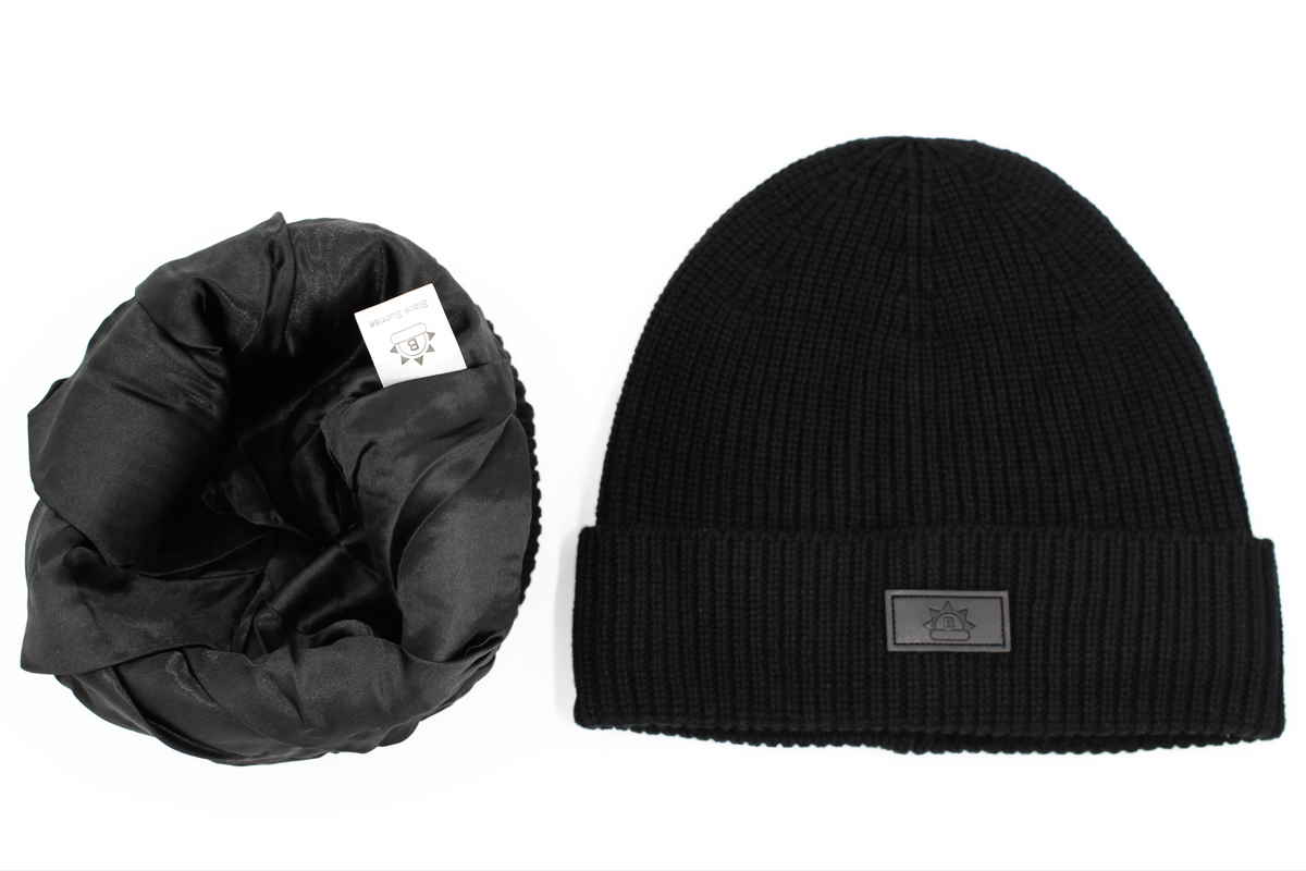 Black beanies discount
