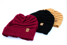 Load image into Gallery viewer, Sand Satin Lined Slouch Beanie - Black Sunrise UK Satin Lined Hats,. Satin lined Beanie, Hoodies. For children, adults, babies. For those with curly natural hair, sensitive scalps and fragile curls.