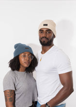 Load image into Gallery viewer, Teal XL Stretch Beanie
