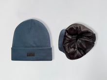 Load image into Gallery viewer, blue teal Satin Lined neaie
