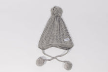 Load image into Gallery viewer, Ear Loving Beanie in Grey - Child 2-5 Years - Black Sunrise UK Satin Lined Hats,. Satin lined Beanie, Hoodies. For children, adults, babies. For those with curly natural hair, sensitive scalps and fragile curls.
