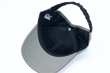 Load image into Gallery viewer, Mummy and Me Grey Half-Full Caps - Black Sunrise UK Satin Lined Hats,. Satin lined Beanie, Hoodies. For children, adults, babies. For those with curly natural hair, sensitive scalps and fragile curls.
